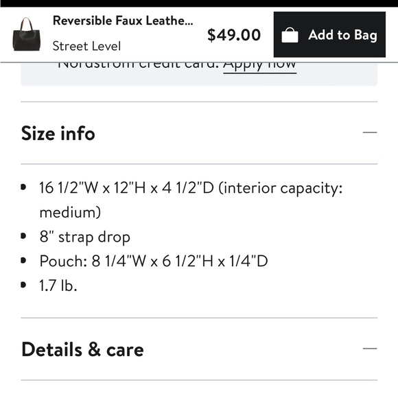 Street Level Reversible Tote - Picture 10 of 11